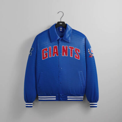 KITH x NFL Gaints Satin Bomber Jacket