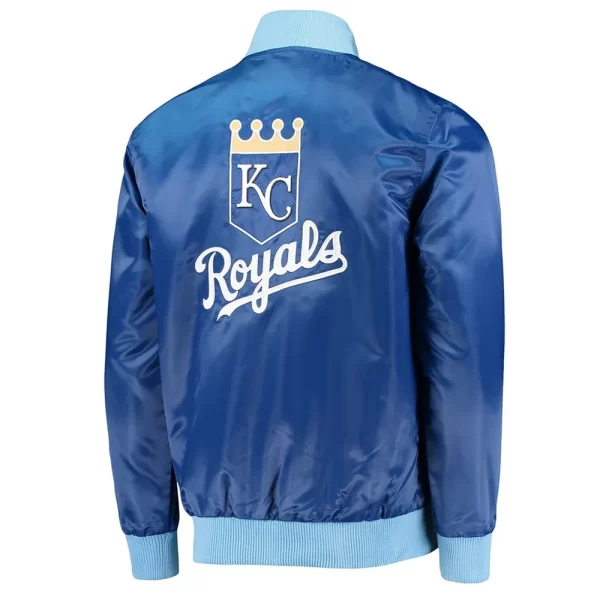 Kansas City Royals The Ambassador Satin Royal Jacket