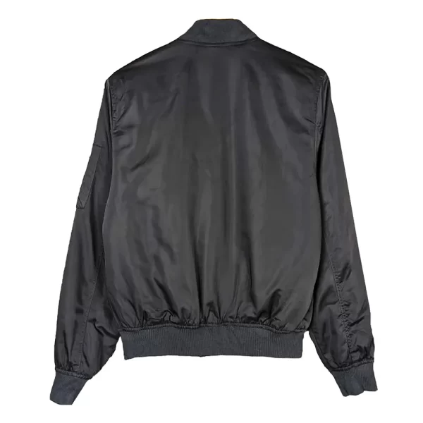 Keeping Up With the Kardashians S12 Kylie Jenner Black Bomber Jacket