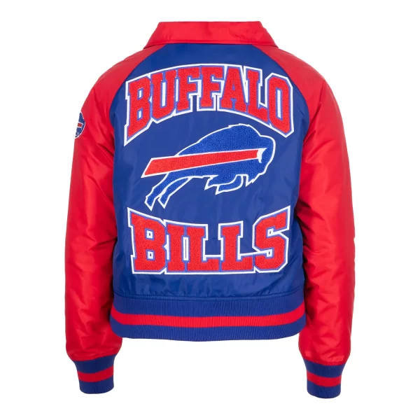 Ladies Bills New Era Throwback Snap Blue Jacket