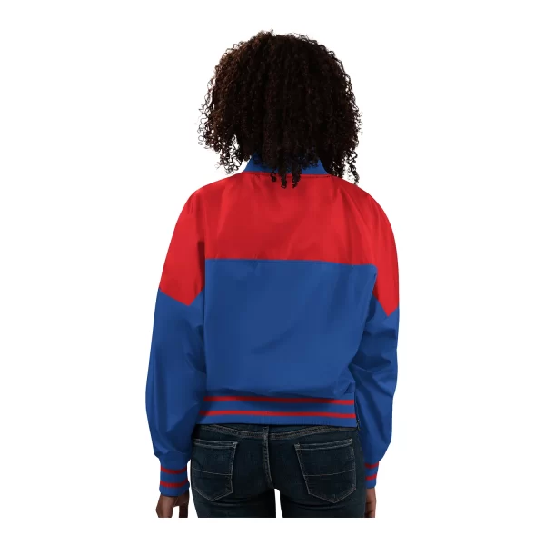 Ladies Bills Starter Retro 1/2 Zip Pullover