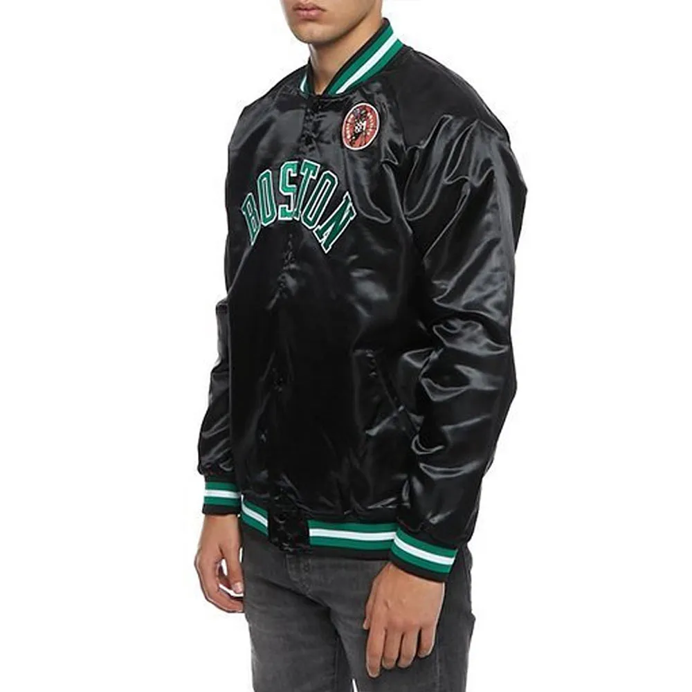 Lightweight Boston Celtics Satin Jackets