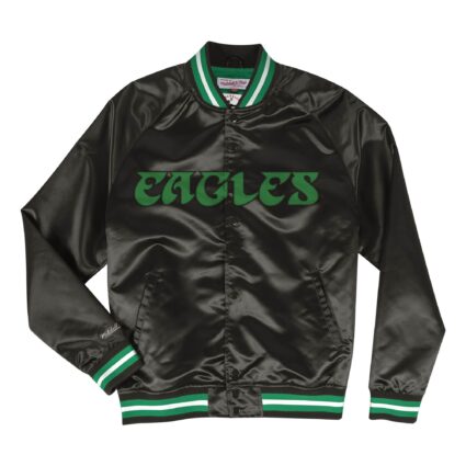Lightweight Philadelphia Eagles Satin Jacket