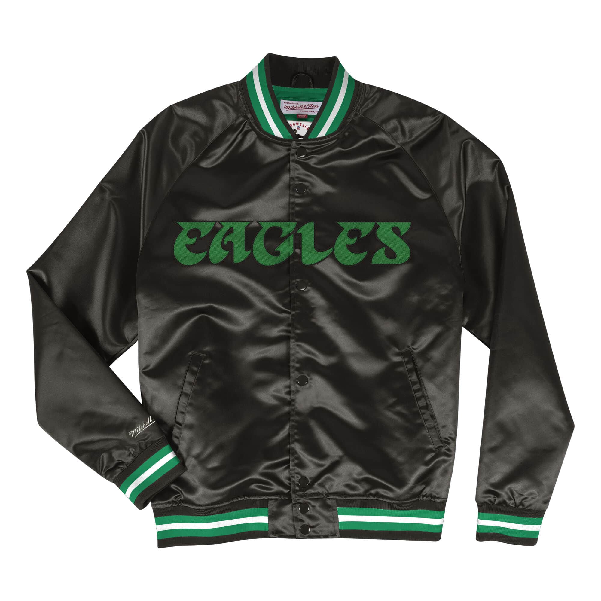 Lightweight Philadelphia Eagles Satin Jacket