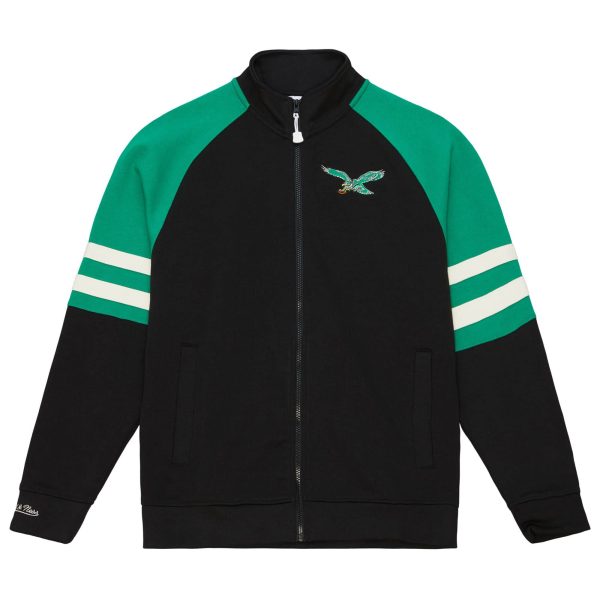 MVP 2.0 Track Philadelphia Eagles Black Jacket