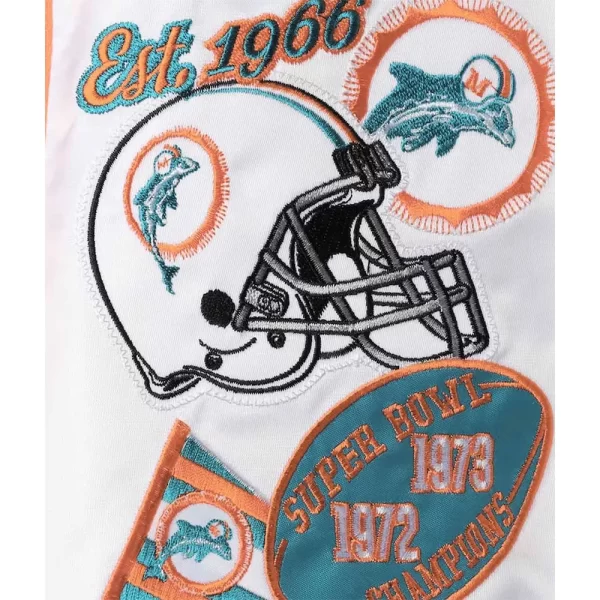 Miami Dolphins Retro The All-American Jackets