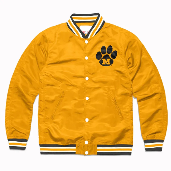 Missouri Tigers Gold Varsity Satin Jacket