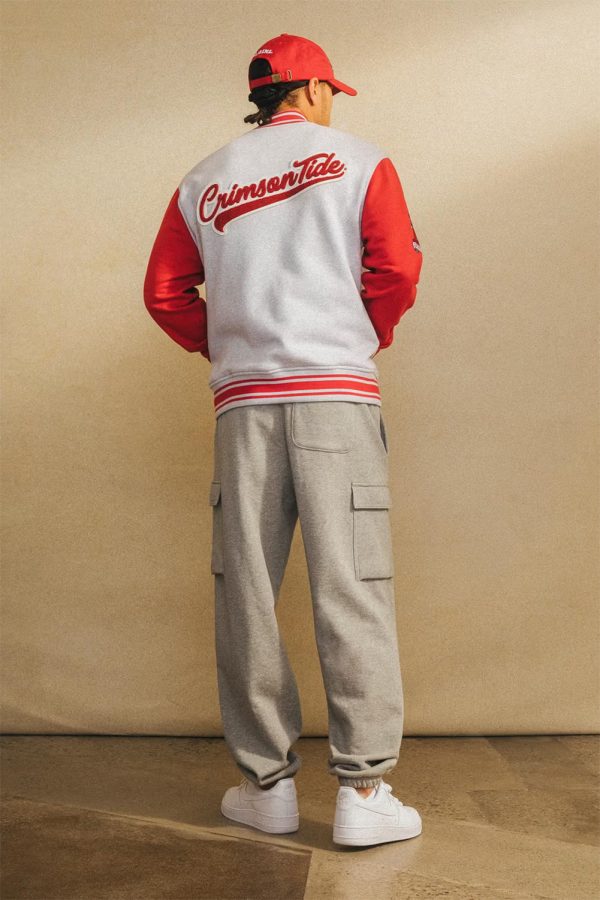 OVO x NCAA Alabama Crimson Tide Varsity Jacket