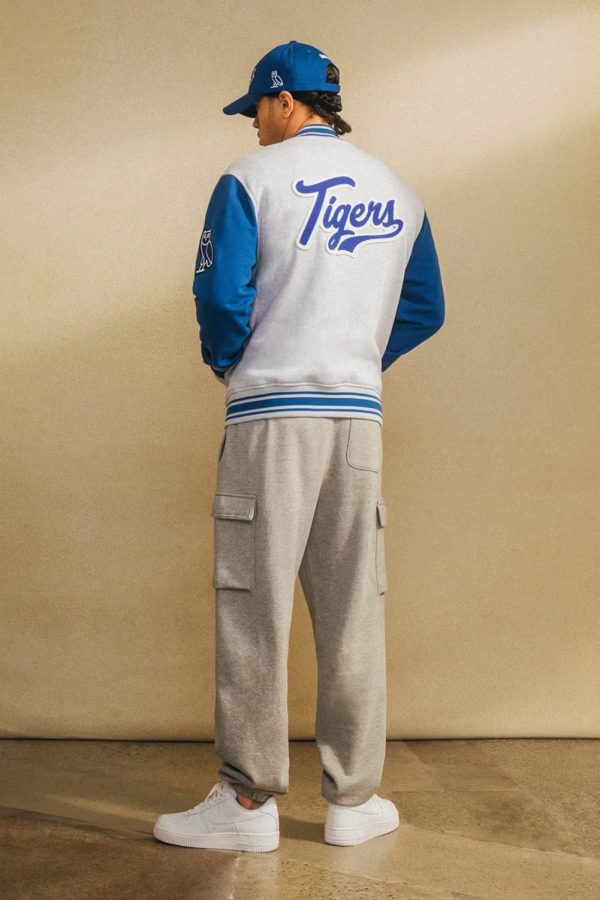 OVO x Memphis Tigers men's basketball Varsity Jacket