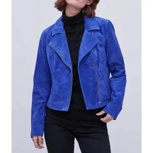 Offspring Season 6 Kat Stewart Suede Jacket