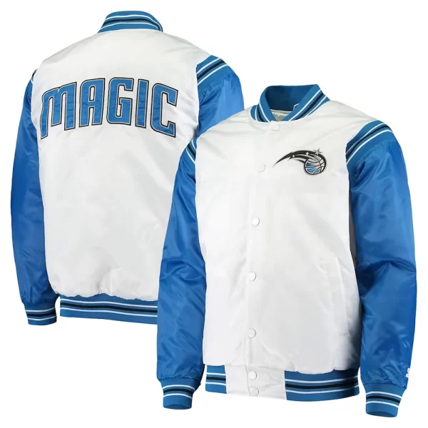 Orlando Magic Renegade Satin Varsity Jacket