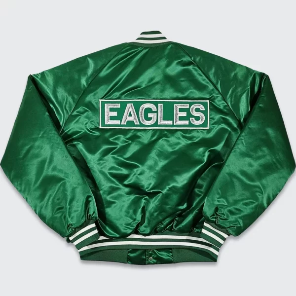Philadelphia Eagles Vintage 80s Chalk Line Bomber Jacket
