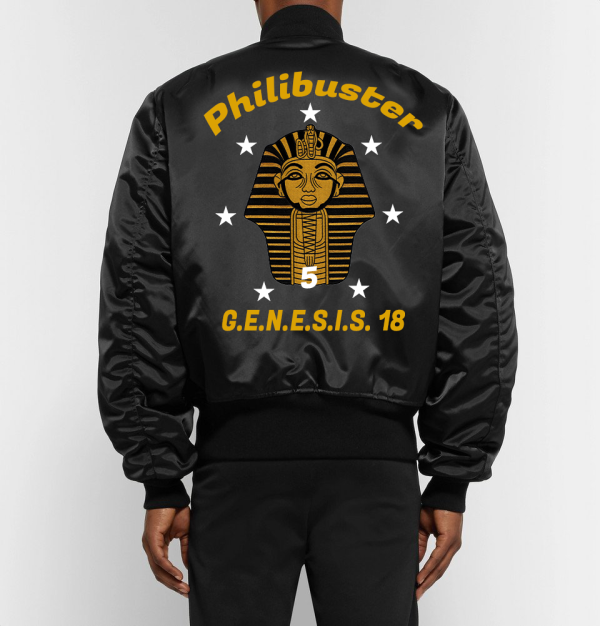 Alpha Phi Alpha Black Satin Jacket