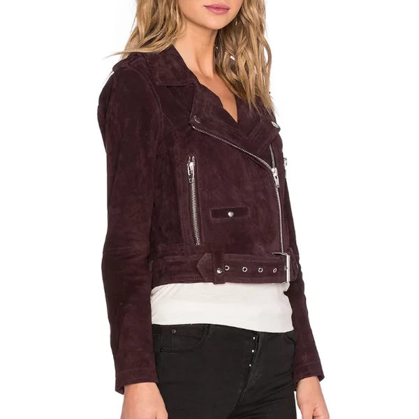 Pretty Little Liars S07 Ashley Benson Suede Jacket