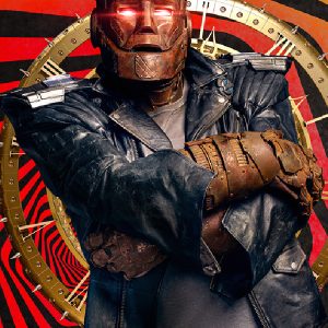 Robotman Doom Patrol S04 Black Leather Jacket