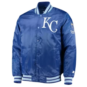 Royal Kansas City Royals The Diamond Satin Jacket