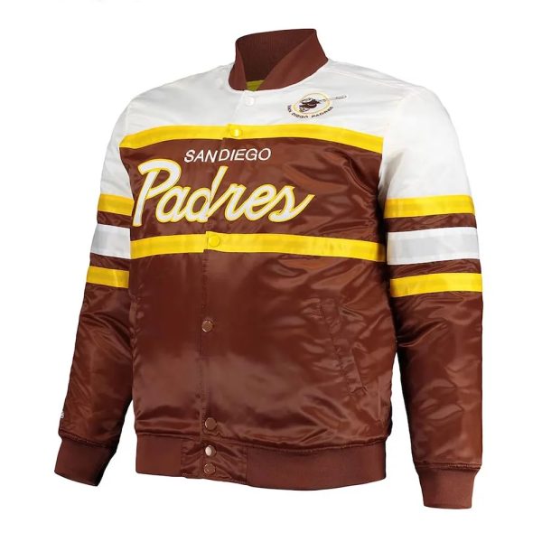 San Diego Padres Special Script Brown Jacket