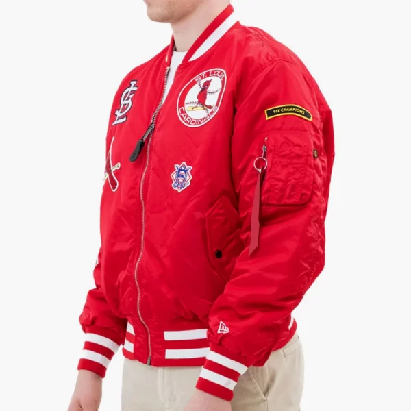 St. Louis Cardinals Bomber MA-1 Jacket