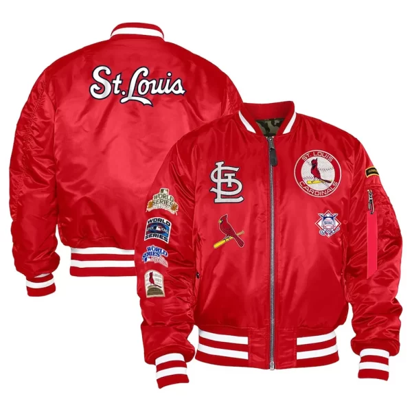 St. Louis Cardinals Bomber MA-1 Jacket