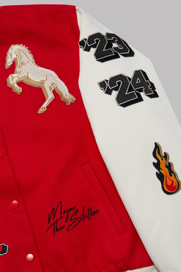 Thee Stallion x Flamin' Hot Varsity Jacket