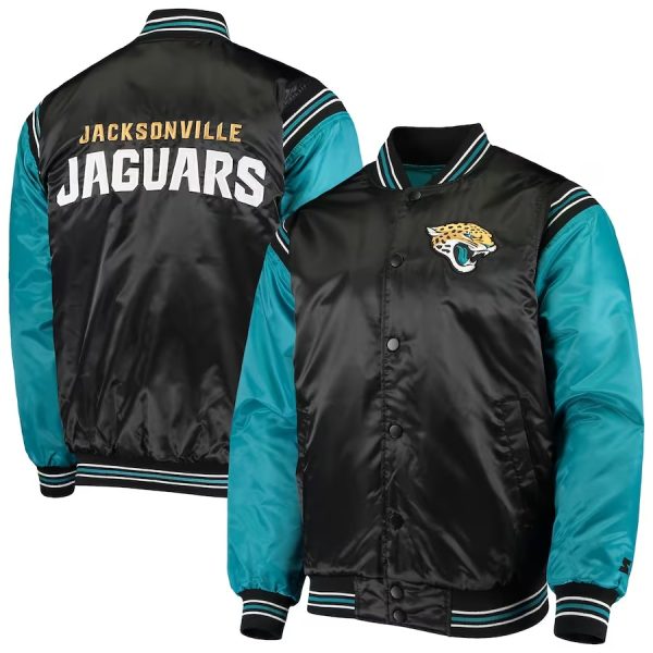 Starter Jacksonville Jaguars Enforcer Satin Jacket