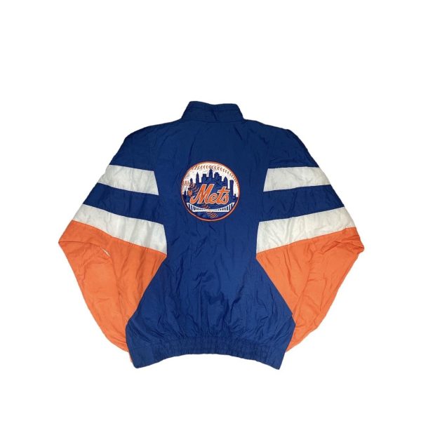 Starter Men's Blue and Orange Jacket