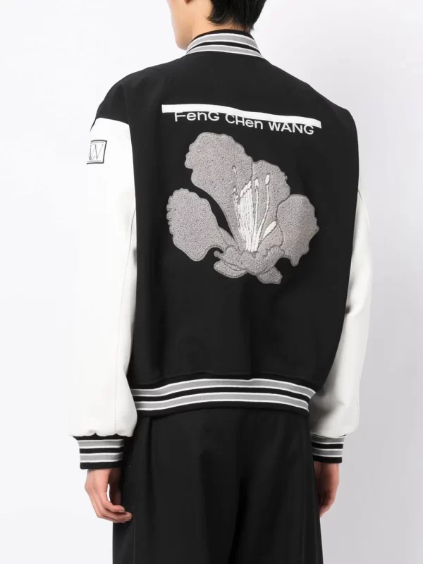Feng Chen Wang Phoenix Embroidered Bomber
