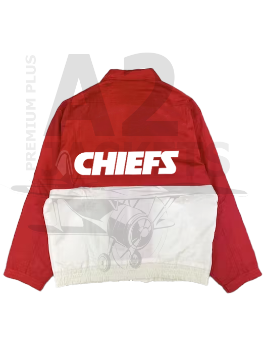 Taylor Swift New Era Kansas City Chiefs Windbreaker Jacket - A2 Jackets