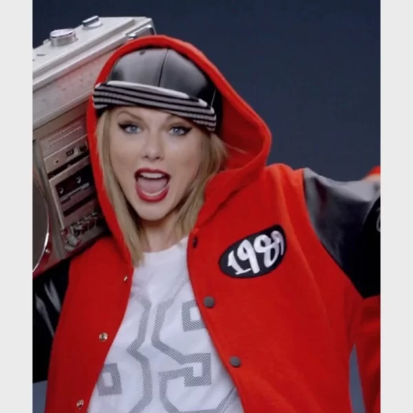 Taylor Swift 1989 Varsity Red Jacket