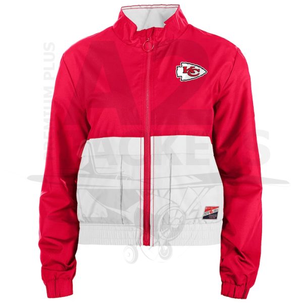 Taylor Swift's Cheifs Game Windbreaker Jacket