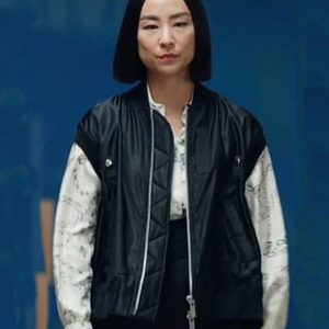 The Morning Show S02 Greta Lee Black Jacket