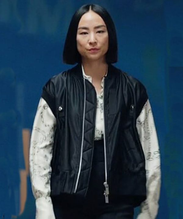 The Morning Show S02 Greta Lee Black Jacket