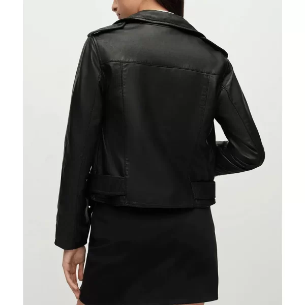 The Originals S03 Hayley Marshall Black Leather Biker Jacket