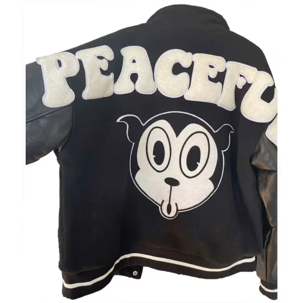 The Peaceful People Letterman Jacket