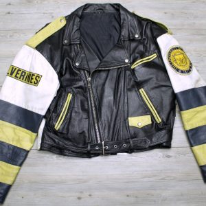 The University Of Michigan 1817 Wolverines Leather Jacket