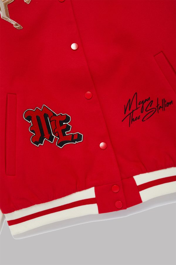 Thee Stallion x Flamin' Hot Varsity Jacket