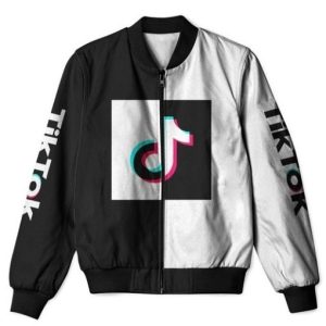 Tiktok Bomber Satin Jacket