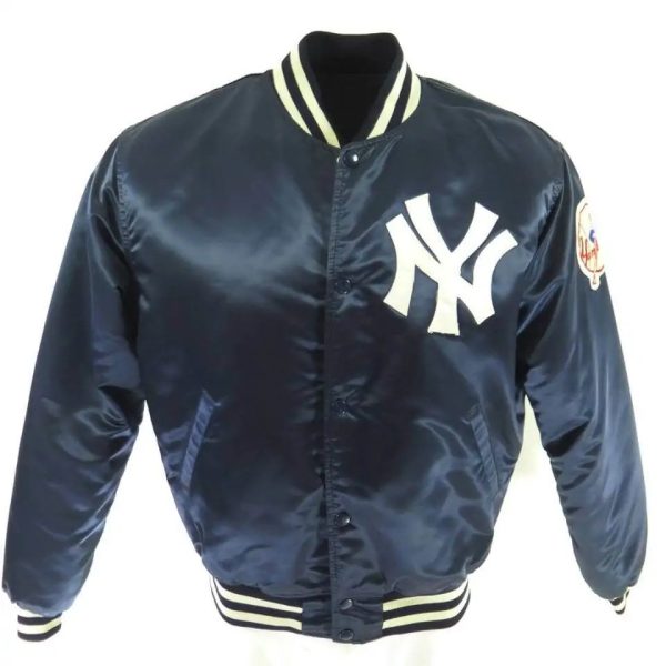 Vintage 80s New York Yankees Starter Blue Jacket