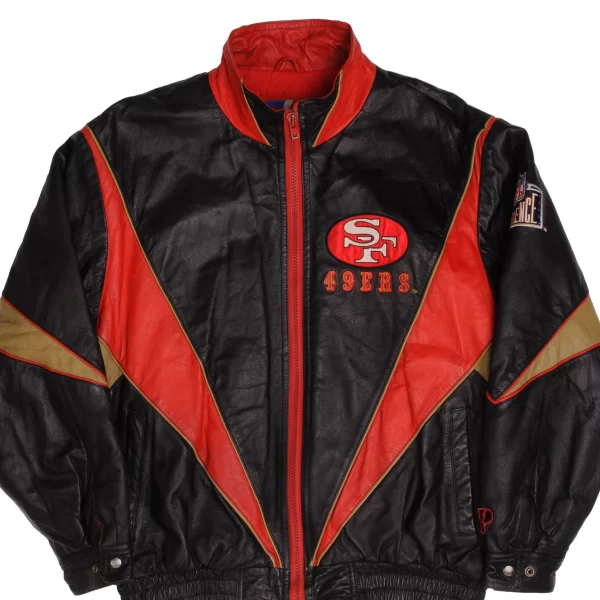 Vintage NFL Experience San Francisco 49ers Leather Jacket