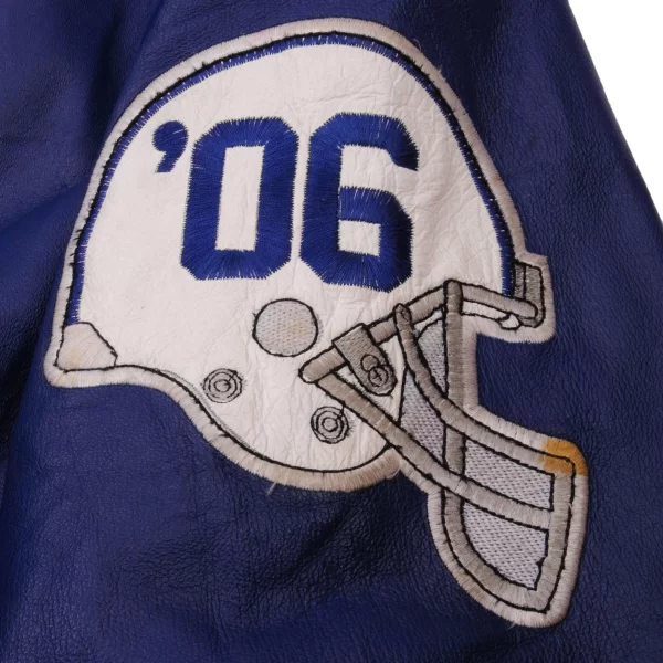 Vintage NFL Indianapolis Colts Super Bowl Leather Jacket