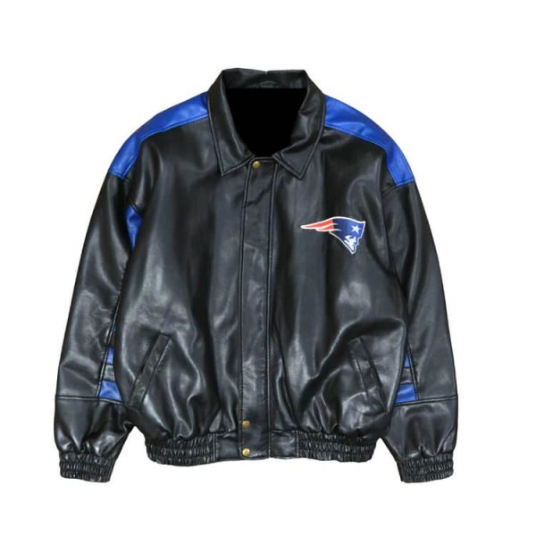 Vintage NFL New England Patriots Leather Jacket