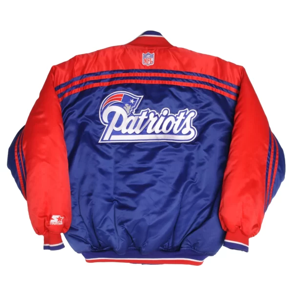 Vintage NFL New England Patriots Starter Proline Blue Jacket