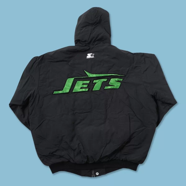 Vintage Starter New York Black Jets Jacket