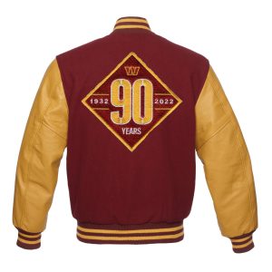 Washington Commanders Letterman Jacket