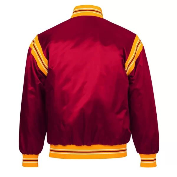 Washington Redskins Satin Burgundy Jacket