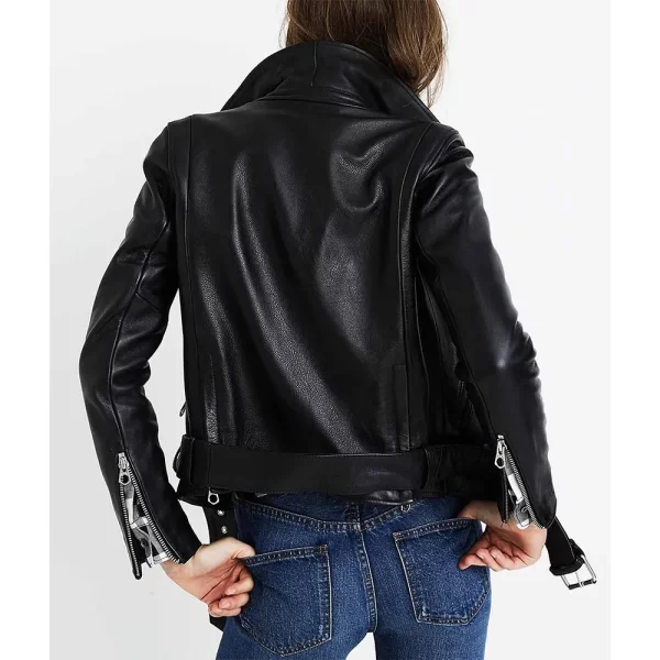 Women’s Black Madewell Ultimate Leather Motorcycle Jacket