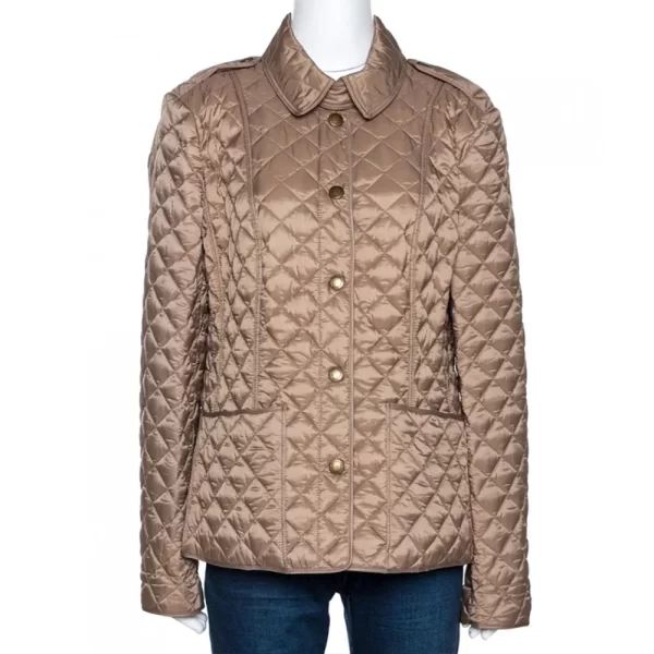 Women’s Kencott Quilted Beige Jacket