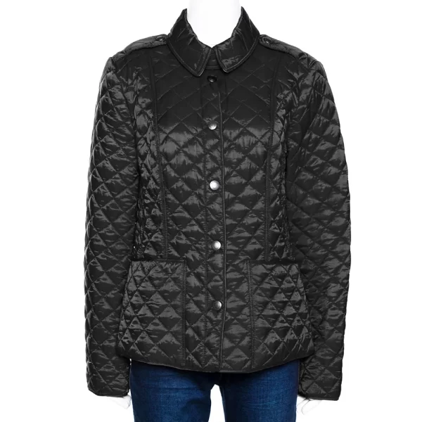 Women’s Kencott Quilted Black Jacket