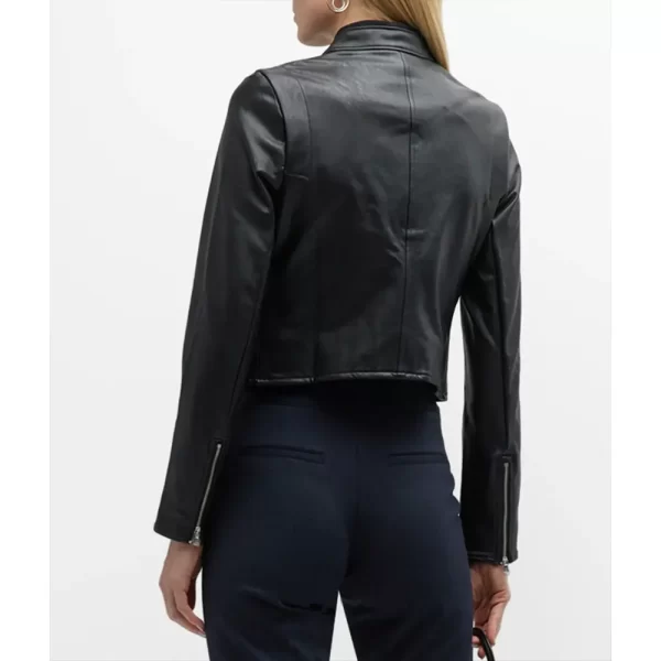 Women’s Like Leather Moto Jacket