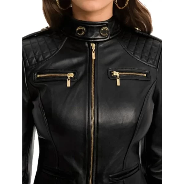 Women’s Marciano Dakira Moto Leather Jacket